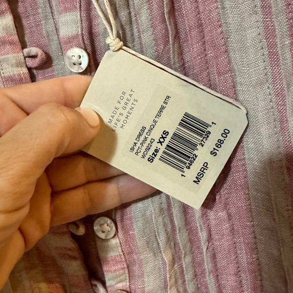 Faherty Isha Sleeveless Dress. - Picture 6 of 7